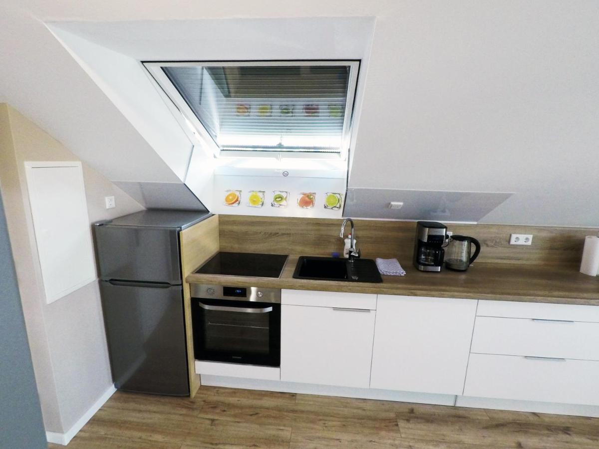 -Neubau- 30Qm Dach-Apartment 풀다 외부 사진