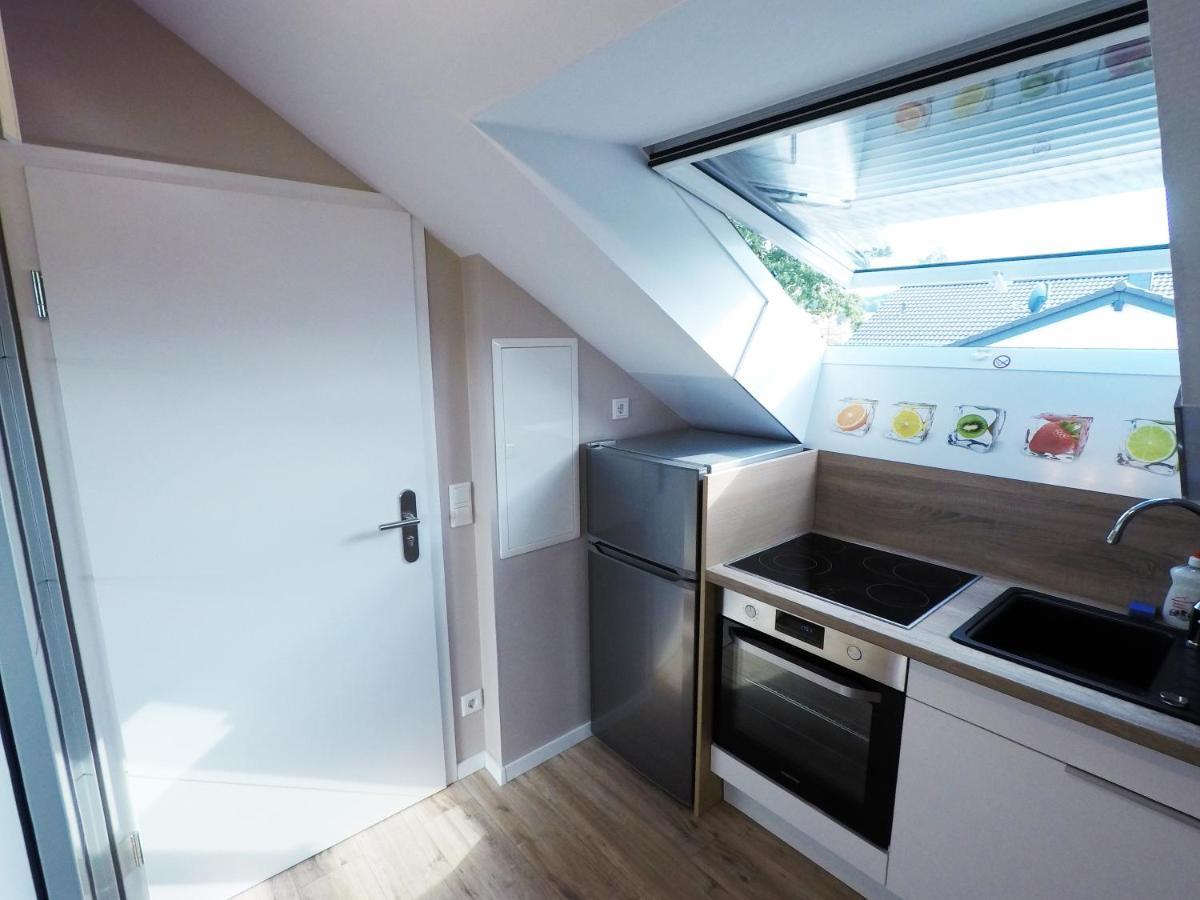-Neubau- 30Qm Dach-Apartment 풀다 외부 사진