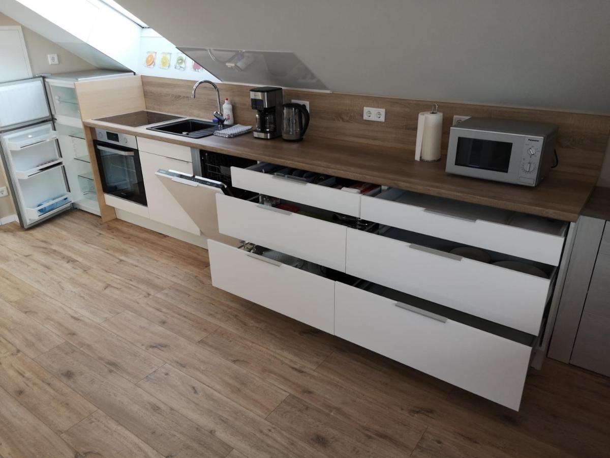 -Neubau- 30Qm Dach-Apartment 풀다 외부 사진